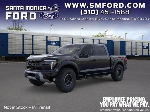 AGATE BLACK METALLIC 2026 Ford F-150 Raptor