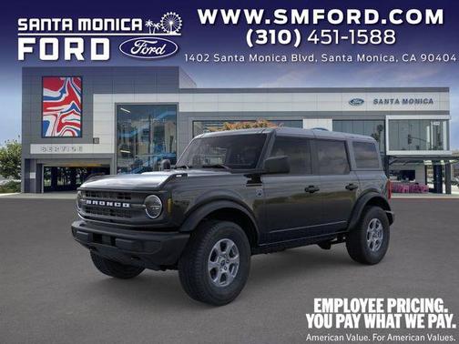 Shadow Black 2026 Ford Bronco Big Bend