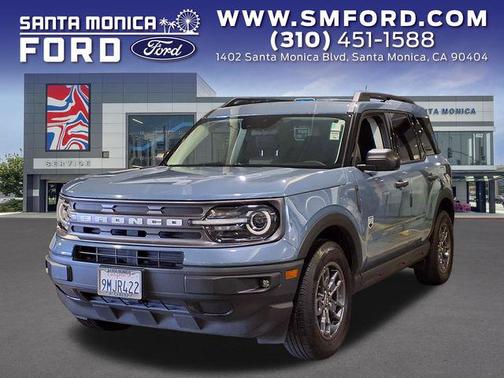 AZURE GRAY METALLIC TRI-COAT 2024 Ford Bronco Sport Big Bend