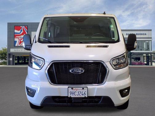 Oxford White 2023 Ford Transit-350 XLT
