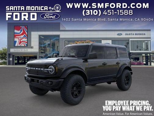 Shadow Black 2026 Ford Bronco Badlands