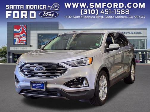 ICONIC SILVER 2022 Ford Edge Titanium