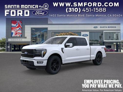 STAR WHITE METALLIC TRICOAT 2026 Ford F-150 Platinum