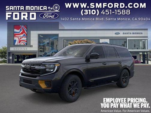 Agate Black Metallic 2026 Ford Expedition Tremor