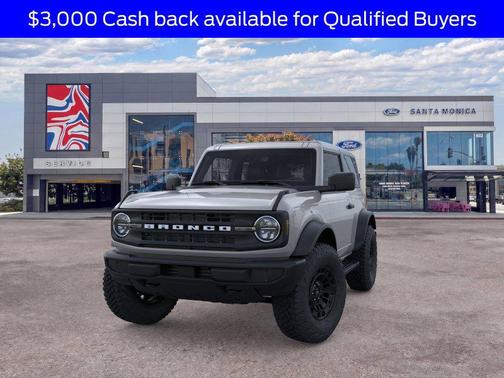 Avalanche Gray 2026 Ford Bronco Base