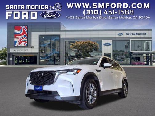 Rhodium White Premium 2024 Mazda CX-90 3.3 Turbo S