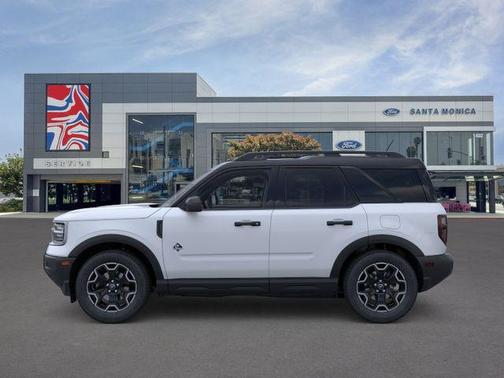 Space White Metallic 2026 Ford Bronco Sport Outer Banks
