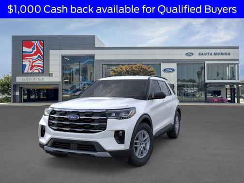 STAR WHITE MET TRI-COAT 2026 Ford Explorer Active w/200A Pkg