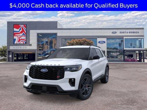 STAR WHITE MET TRI-COAT 2026 Ford Explorer ST