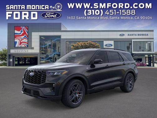 Agate Black Metallic 2026 Ford Explorer ST-Line