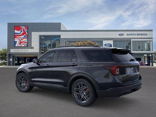 Agate Black Metallic 2026 Ford Explorer ST-Line