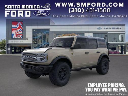 Desert Sand 2026 Ford Bronco Badlands