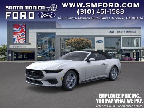ICONIC SILVER METALLIC 2026 Ford Mustang EcoBoost