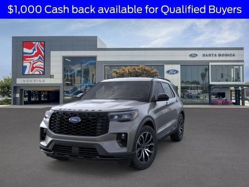 Carbonized Gray Metallic 2026 Ford Explorer ST-Line