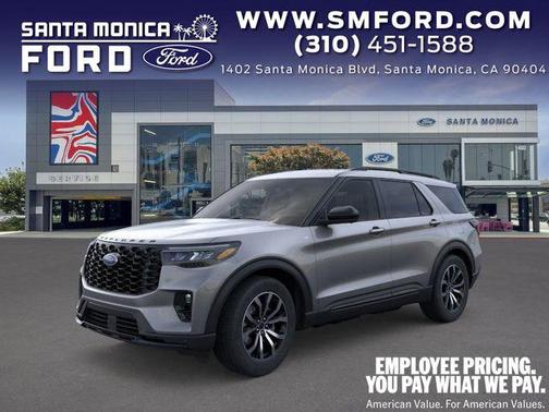 Carbonized Gray Metallic 2026 Ford Explorer ST-Line