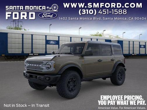 Marsh Gray 2026 Ford Bronco Badlands