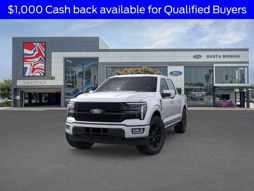 Iconic Silver Metallic 2026 Ford F-150 Platinum