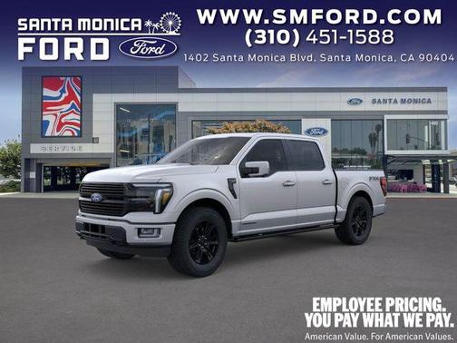 Iconic Silver Metallic 2026 Ford F-150 Platinum