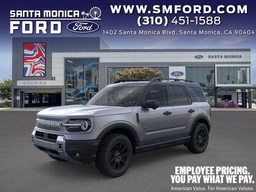 Carbonized Gray Metallic 2026 Ford Bronco Sport Badlands