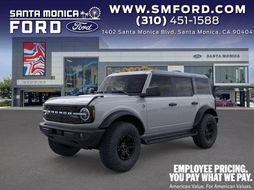 Avalanche Gray 2026 Ford Bronco Outer Banks