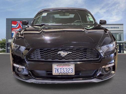 BLACK 2015 Ford Mustang V6