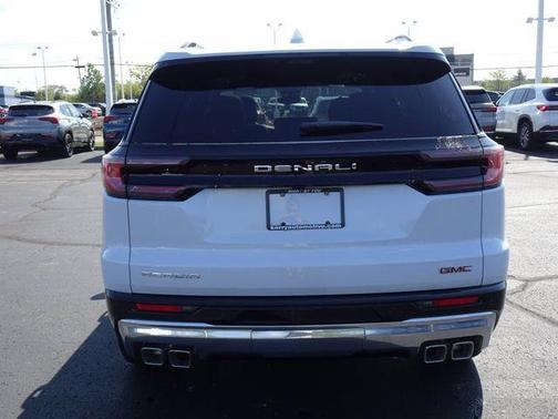 Glacier White 2026 GMC Acadia Denali