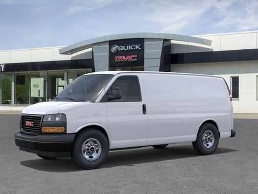 Summit White 2026 GMC Savana 2500 Work Van