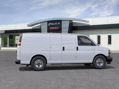 Summit White 2026 GMC Savana 2500 Work Van