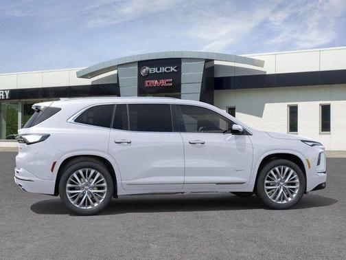 White Tri-Coat 2026 Buick Enclave Avenir