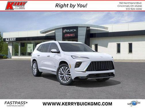 White Tri-Coat 2026 Buick Enclave Avenir