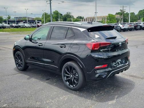 Ebony Twilight Metallic 2026 Buick Encore GX Sport Touring
