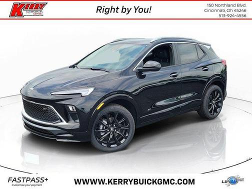 Ebony Twilight Metallic 2026 Buick Encore GX Sport Touring