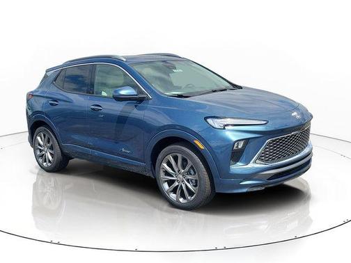Ocean Blue Metallic 2026 Buick Encore GX Avenir