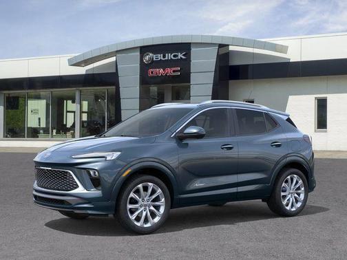 Ocean Blue Metallic 2026 Buick Encore GX Avenir