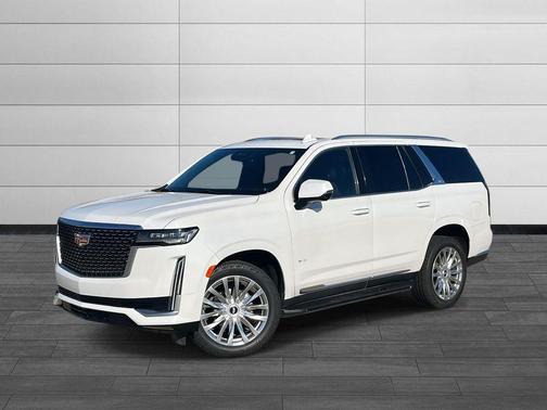 Crystal White Tricoat 2021 Cadillac Escalade Premium Luxury
