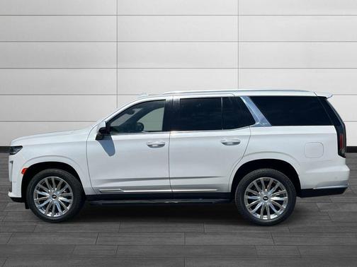 Crystal White Tricoat 2021 Cadillac Escalade Premium Luxury