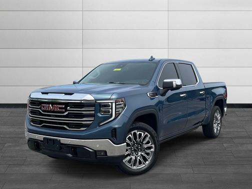 Downpour Metallic 2024 GMC Sierra 1500 SLT