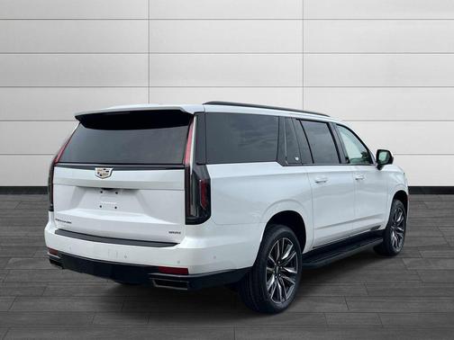 Crystal White Tricoat 2023 Cadillac Escalade ESV Sport Platinum