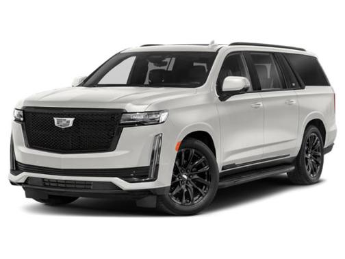Crystal White Tricoat 2023 Cadillac Escalade ESV Sport Platinum