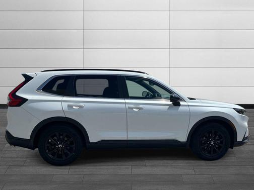 Platinum White 2024 Honda CR-V Hybrid Sport FWD
