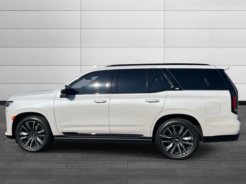 Crystal White Tricoat 2021 Cadillac Escalade Sport Platinum