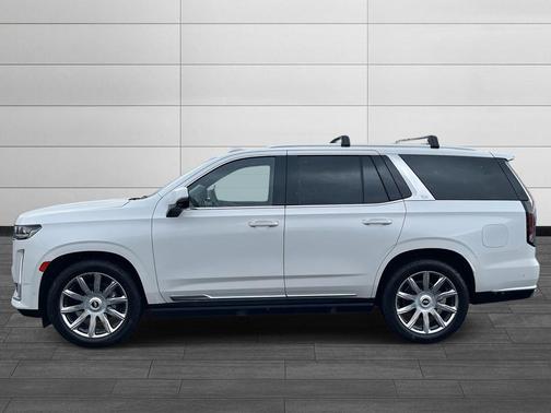 Crystal White Tricoat 2022 Cadillac Escalade Premium Luxury Platinum