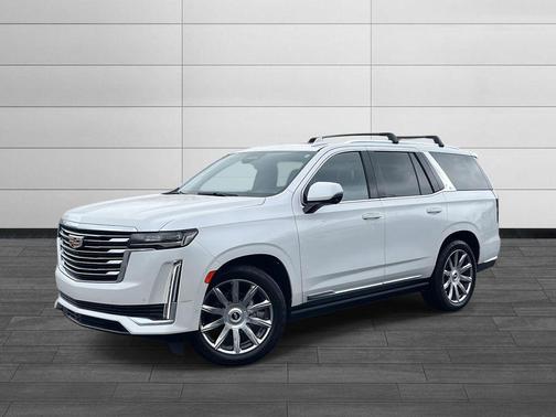 Crystal White Tricoat 2022 Cadillac Escalade Premium Luxury Platinum