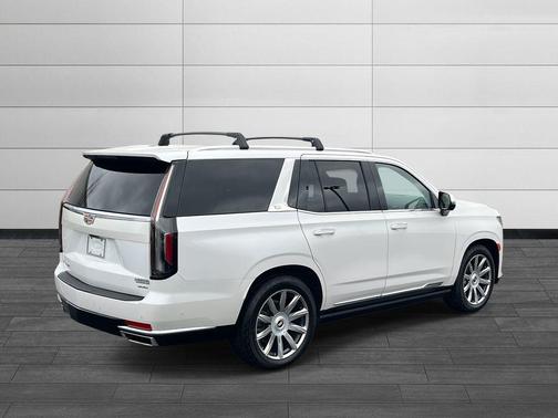 Crystal White Tricoat 2022 Cadillac Escalade Premium Luxury Platinum