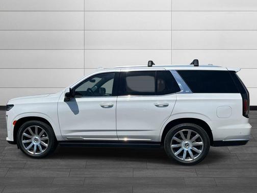 Crystal White Tricoat 2022 Cadillac Escalade Premium Luxury Platinum