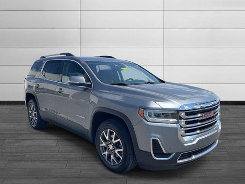 Steel Metallic 2021 GMC Acadia FWD SLE