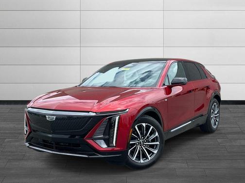 Radiant Red Tintcoat 2024 Cadillac LYRIQ Sport
