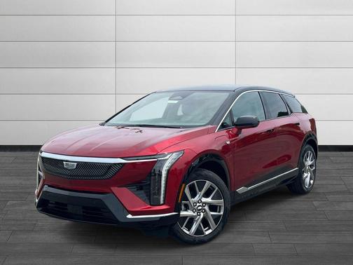 Radiant Red Tintcoat 2026 Cadillac OPTIQ Luxury