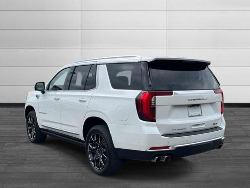 White Frost Tricoat 2025 GMC Yukon Denali
