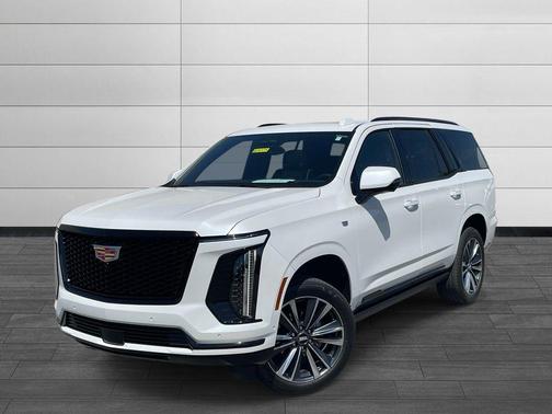 Crystal White 2025 Cadillac Escalade Sport